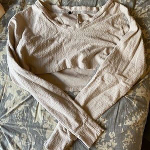 Cropped gymshark sweater